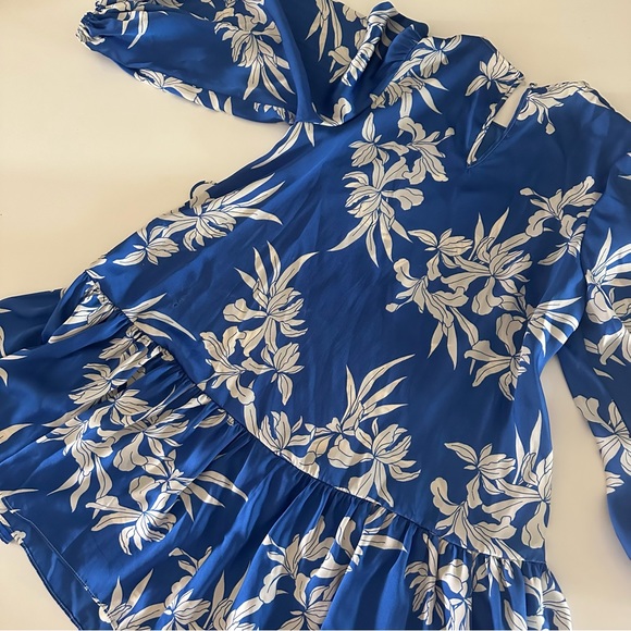 Alexis for Target Blue Floral Print Vacation Dress - Picture 6 of 10